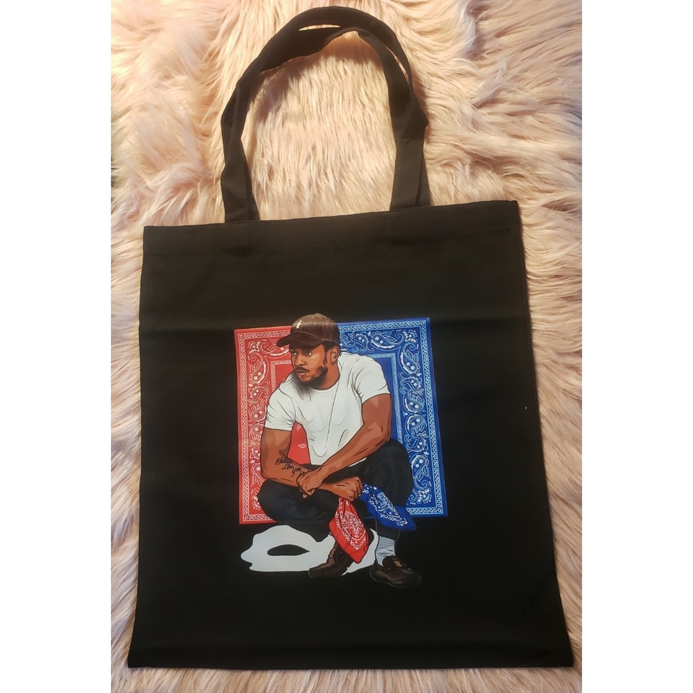Kendrick Lamar Canvas tote bag